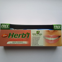 Зубная паста для чувствительных зубов со щеткой Sensitive Dabur Herb'l 150г