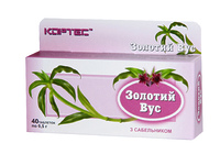 Золотой ус с сабельником