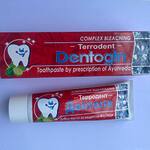 Зубная паста Терродент Дентогин комплексное отбеливание Triuga100г