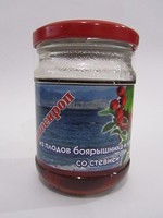 Фитосироп из плодов боярышника и калины со стевей