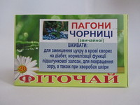 Побеги Черники обыкновенной