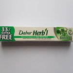 Зубная паста Базилик Dabur Herb'l 100г