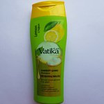 Шампунь освежающий с лимоном против перхоти Dabur Vatika 200мл