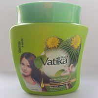 Маска для волос против выпадения с кактусом и чесноком Dabur Vatikа 500 г