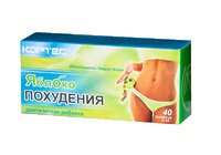 Яблоко похудения