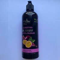 Шампунь "Маракуя" очищающий для жирных волос 500мл Mayur