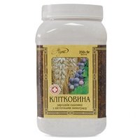 Клетчатка зародышей пшеницы с косточками винограда