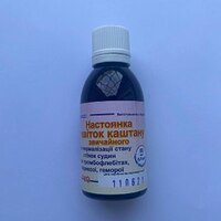 Настойка из цветков Каштана