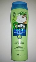 Шампунь для волос Объем и густота с кокосом, касторовым маслом и хной Dabur Vatika 200 мл