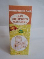 Для детского массажа композиция масел 50 мл