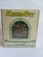 Фитокомпозиция №12 при нарушенном обмене веществ