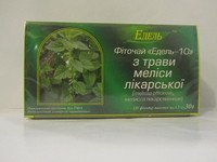 Фиточай Эдель -10 из травы мелиссы лекарственной