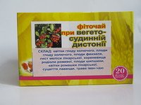 Вегетососудистая дистония Фиточай 20 ф/п