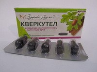 Кверкутел свечи c экстрактом дуба