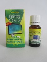 От переутомления за компьютером композиция ефирных масел 10мл
