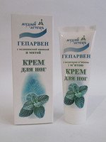Гепарвен с медицинской пиявкой и мятой