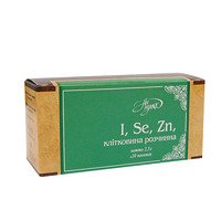 Йод, селен, цинк, клетчатка растворимая