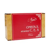 Омега 3 и витамины С. Е. А